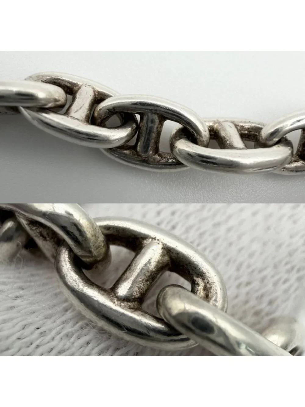 Hermes name bracelet